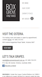 Mobile Screenshot of boxgrovevineyard.com.au